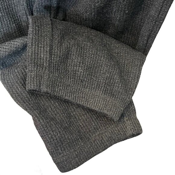 Rails Molly Waffle Lounge Pants Charcoal Women’s Size Small High Rise Tapered Le - Picture 8 of 11